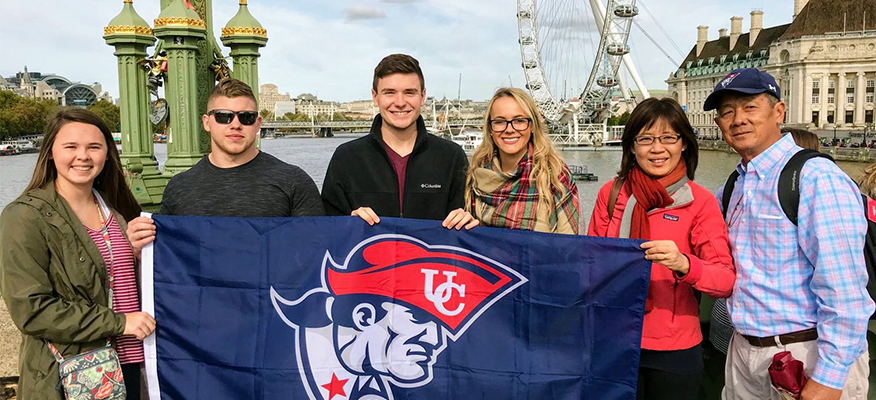 Cumberlands students explore downtown London England
