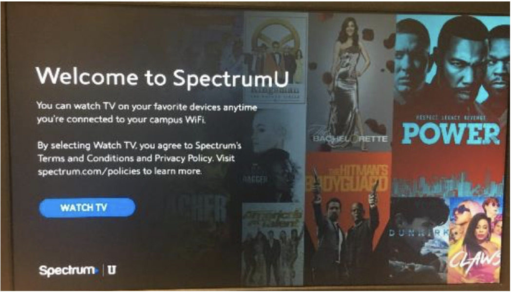 SpectrumU Watch TV