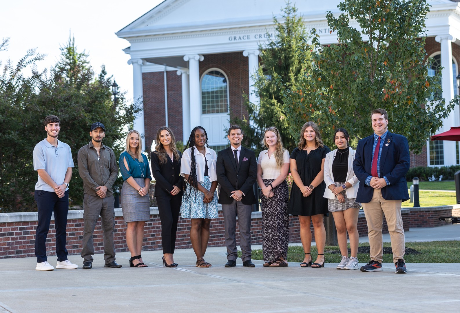 The 2024 SGA cabinet members. 