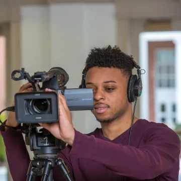 A cameraman
