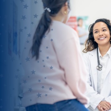 Health Professional with Patient