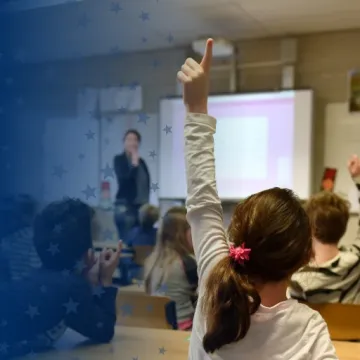 Students Asking Question in Classroom