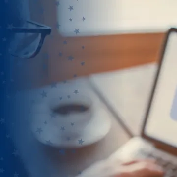 Information Security Worker at Laptop
