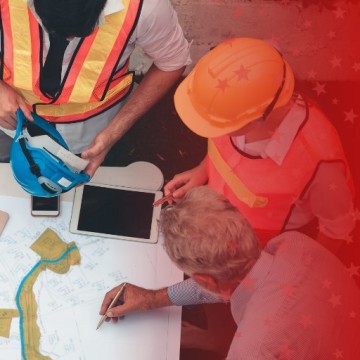 Supply Chain Workers at Meeting