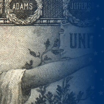 Close Up of Dollar Bill