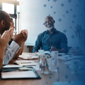 Business Leaders in Meeting