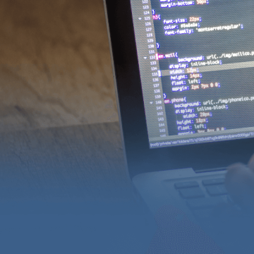 HTML on Laptop Screen