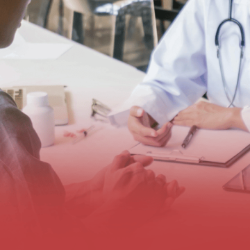 Nurse Speaking with Patient