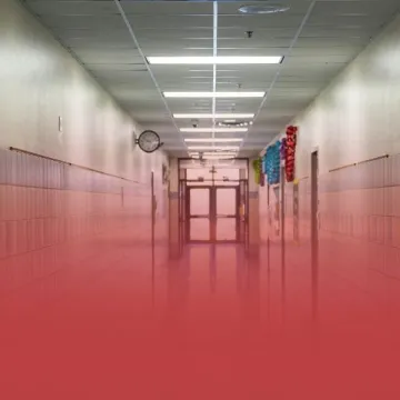 School Hallway