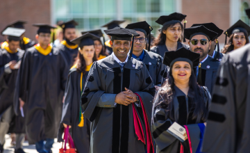 Executive students prepare for graduation