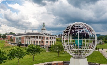 A morning view looking across Cumberlands campus