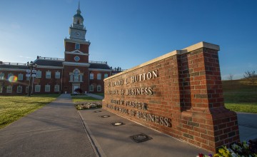The exterior of Cumberlands business building. 