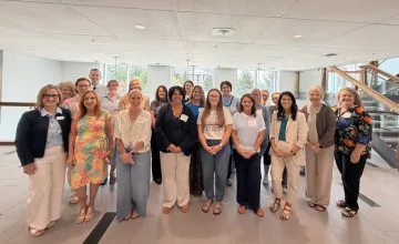 A group of librarians from throughout Kentucky gathered on campus for a professional development event. 