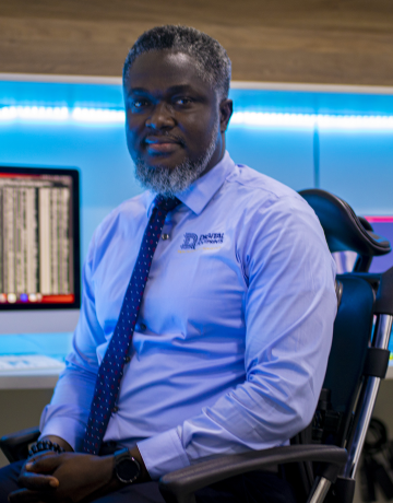 Dr. Robinson Tombari Sibe, a two-time graduate of University of the Cumberlands, was named Cybersecurity Personality of the Year at the 2025 National Cyber Security Conference. 