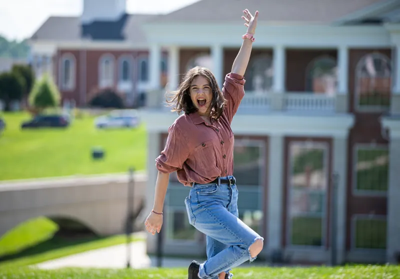 girl posing for picture