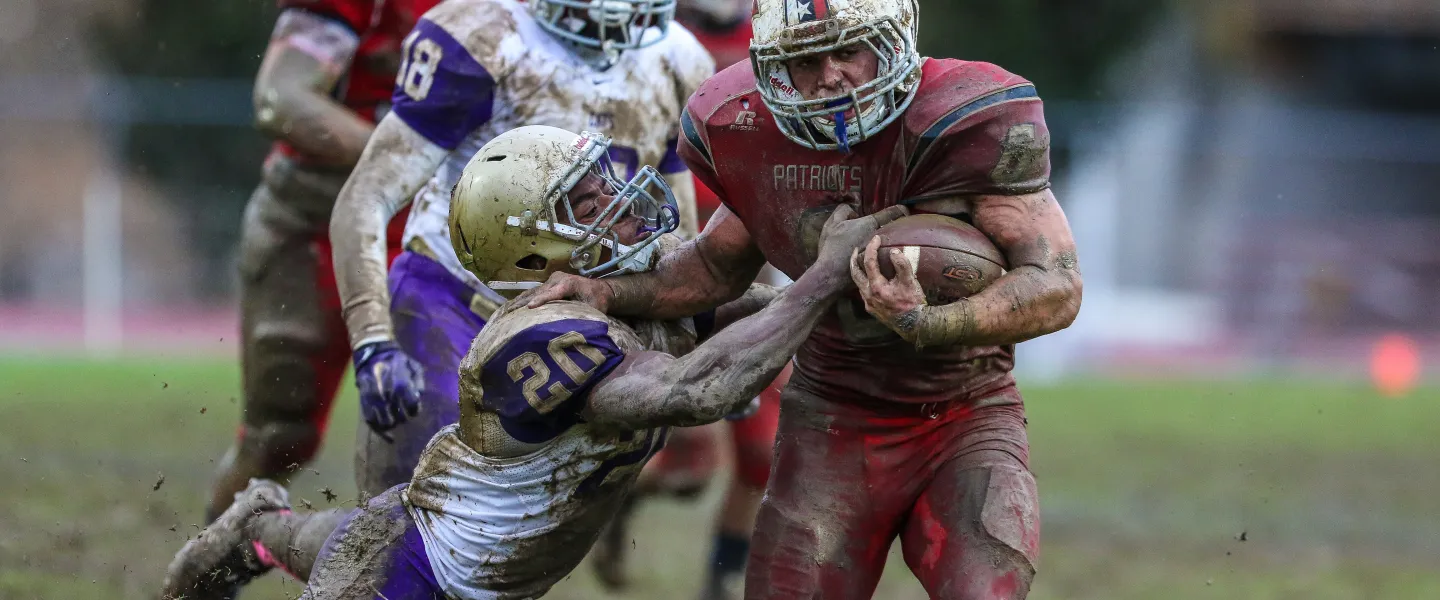 A football game
