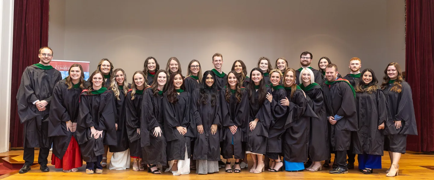 The 2024 graduating PA class from the Williamsburg campus.