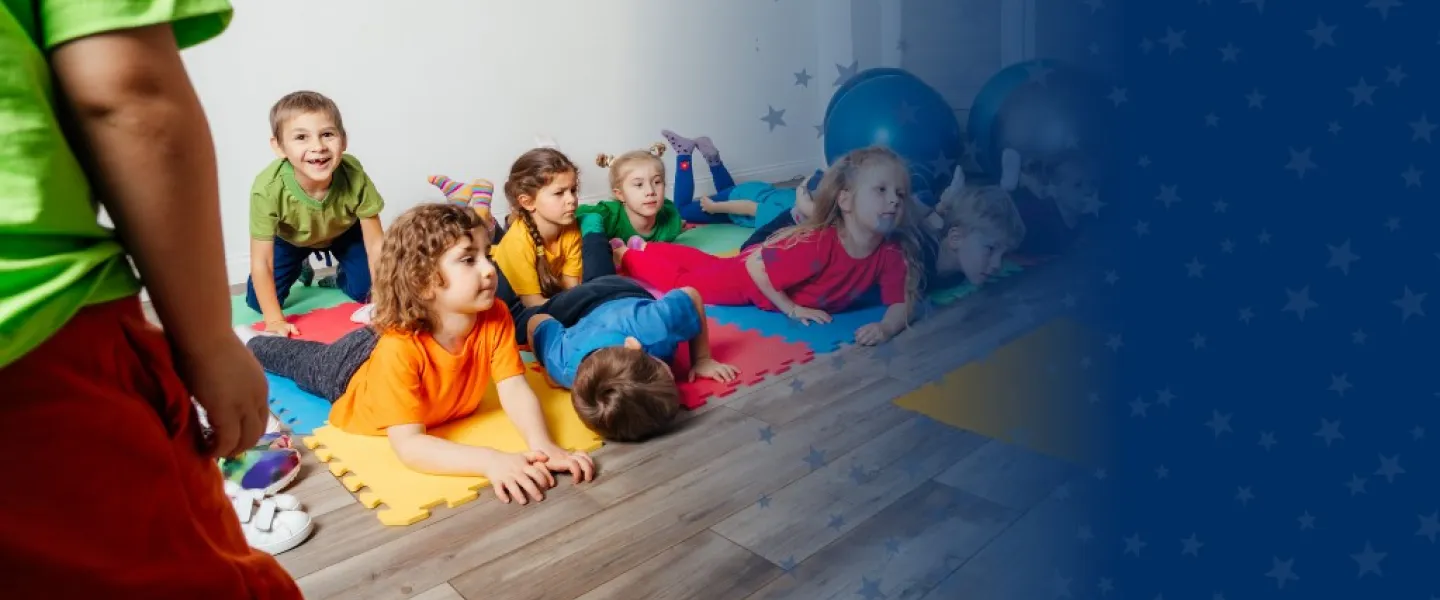 Children Learning Physical Education