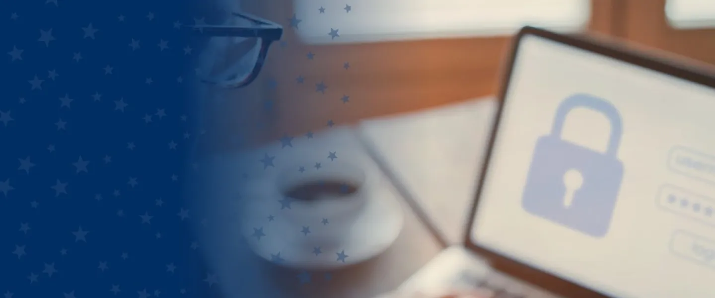 Information Security Worker at Laptop