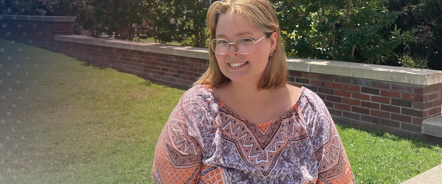 Cumberlands student Hannah Sizemore. 