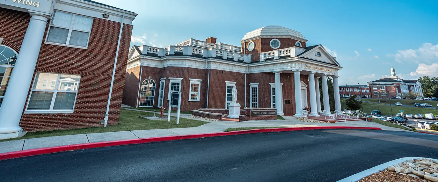 Morning on Cumberlands campus near the science center.