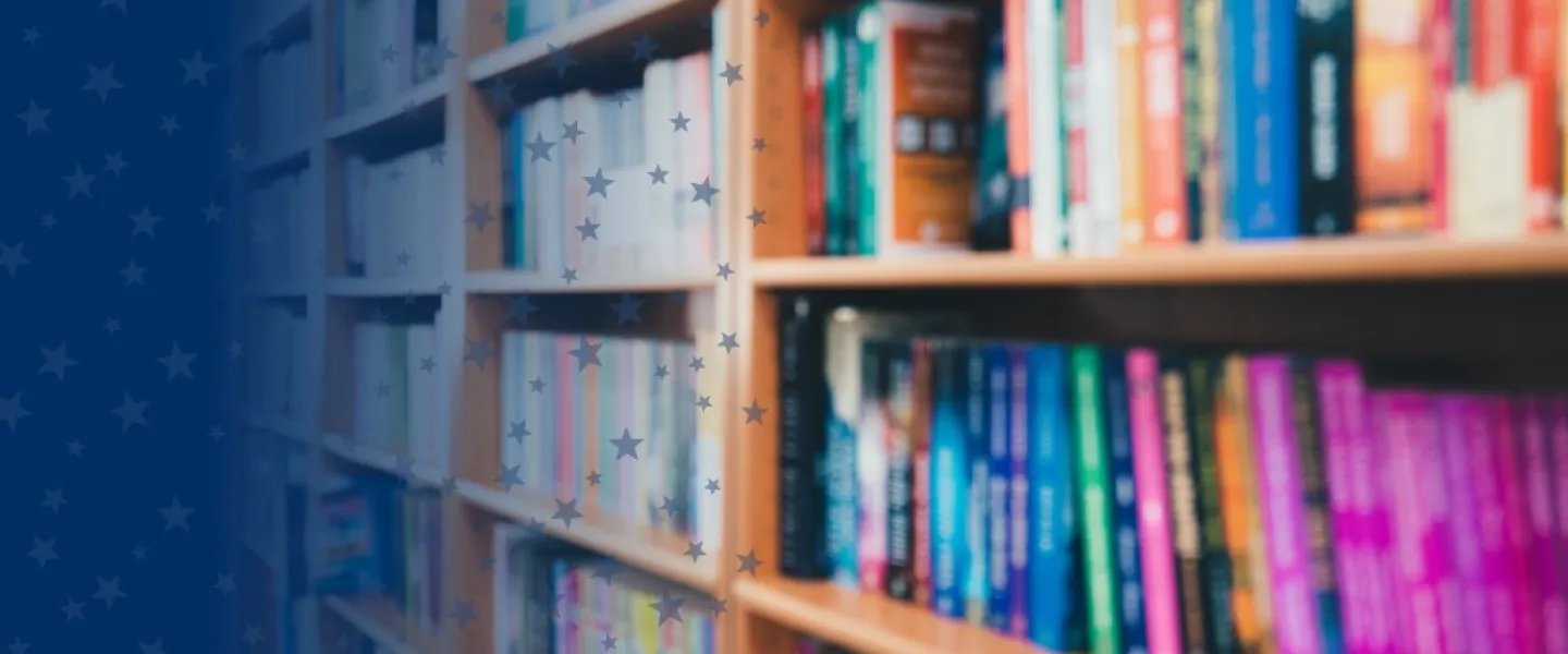 Library and Bookshelf