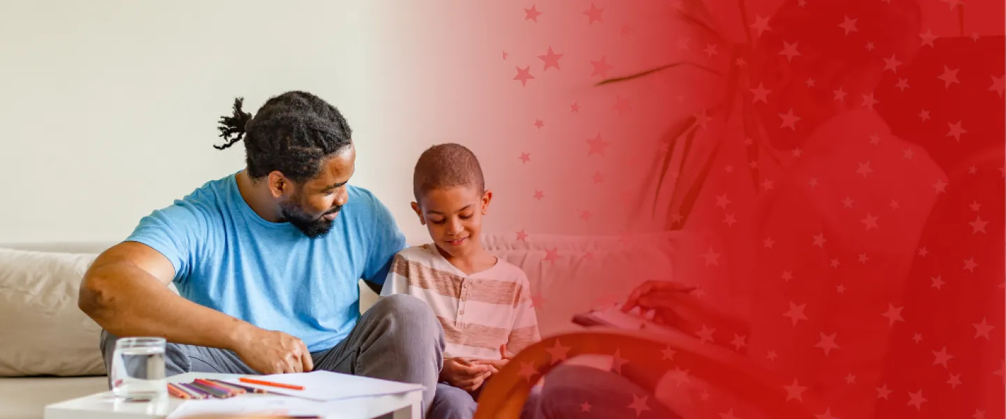 Mental Health Counselor Working with Child