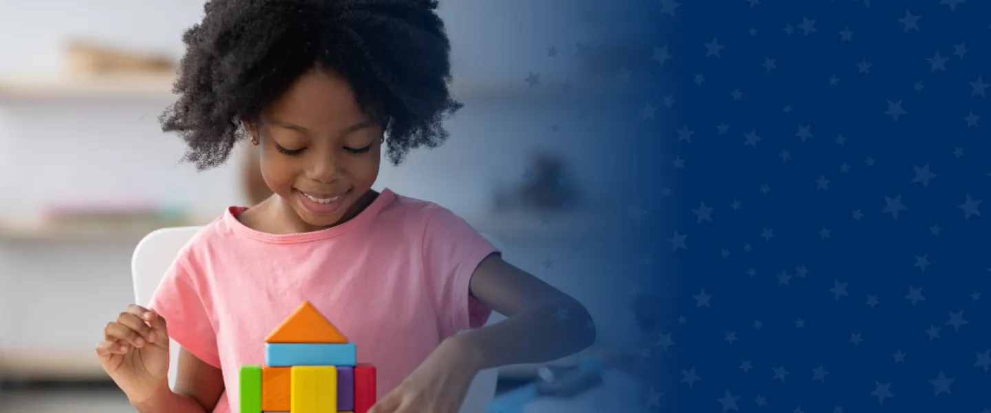 Child Learning with Blocks