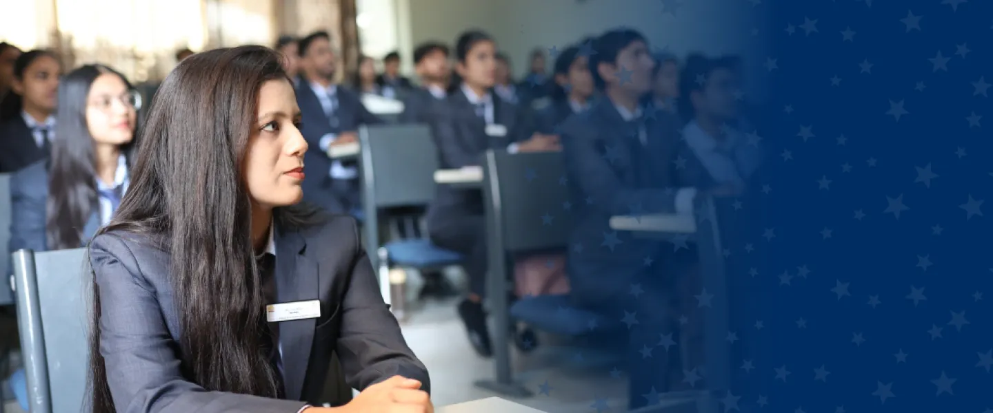 MBA Student at Conference