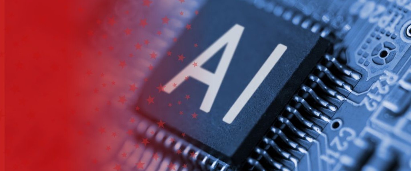 CPU with AI Embossed on Motherboard