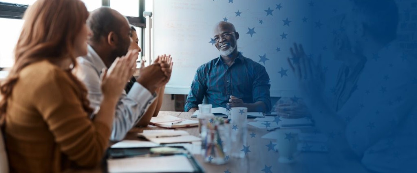 Business Leaders in Meeting