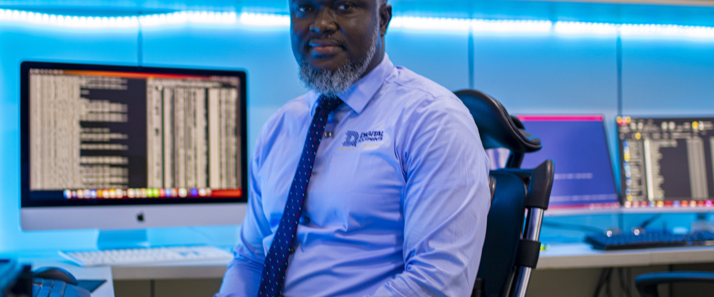 Dr. Robinson Tombari Sibe, a two-time graduate of University of the Cumberlands, was named Cybersecurity Personality of the Year at the 2025 National Cyber Security Conference. 