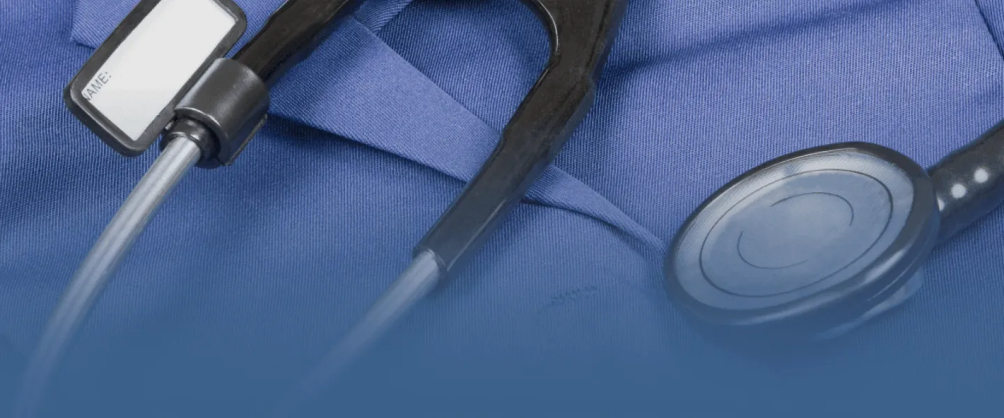 Nurse with Stethoscope