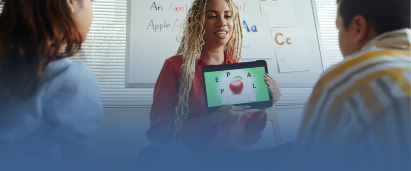 Education Specialist Working with Children