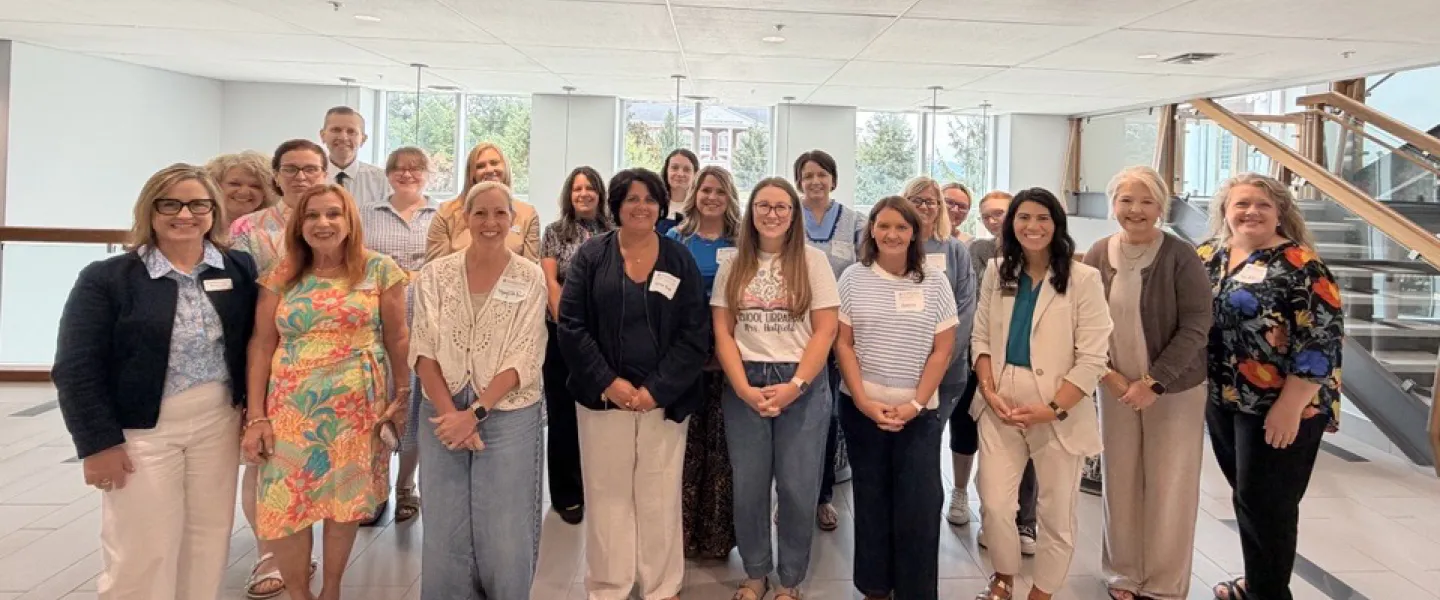 A group of librarians from throughout Kentucky gathered on campus for a professional development event. 