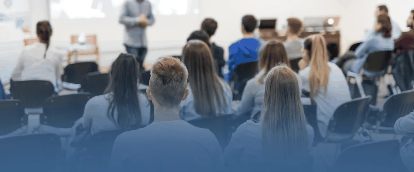 Educator Speaking in Classroom