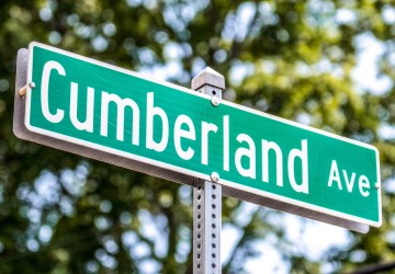 Cumberlands street sign