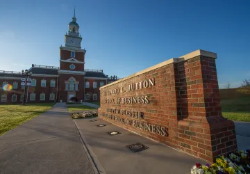 The exterior of Cumberlands business building. 