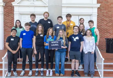 North Laurel students participate in Cumberlands annual math contest. 