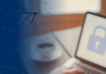 Information Security Worker at Laptop