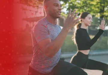 People Running for Health