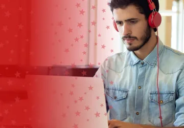 Veteran Studying Online
