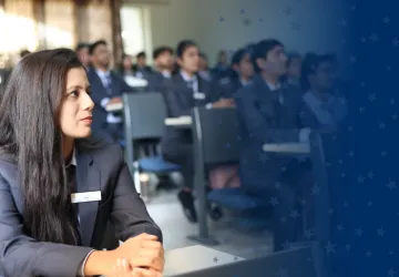 MBA Student at Conference