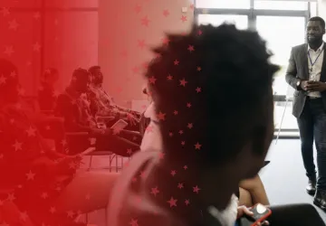 EdD Professor Giving a Lecture