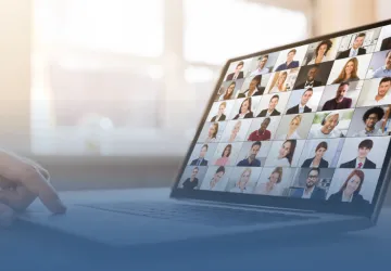 Laptop Zoom Call