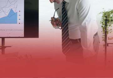 Project Manager Looking Over Desk