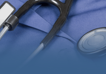 Nurse with Stethoscope