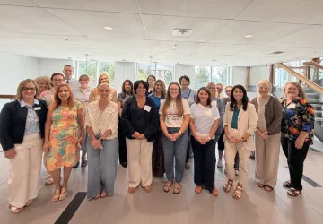 A group of librarians from throughout Kentucky gathered on campus for a professional development event. 