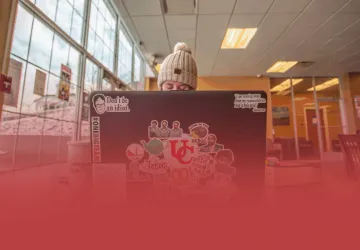 Student on Laptop