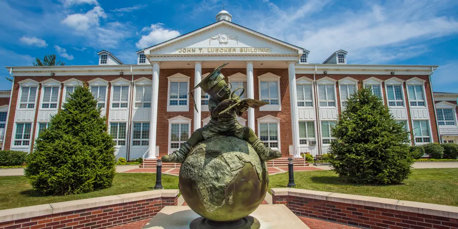 The exterior of Cumberlands education building, Luecker Annex.